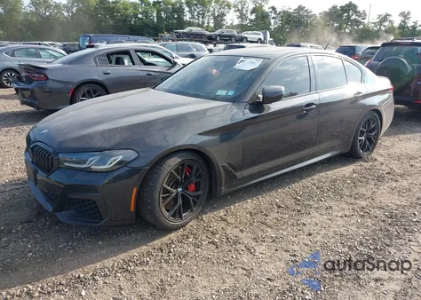 2021 BMW M550I xDrive z USA, uszkodzony, nr VIN WBA13BK08MCH00227